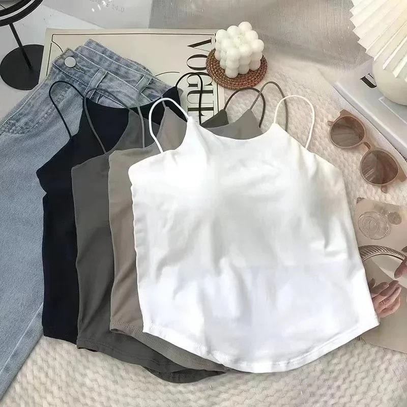 Stylish Off Shoulder Padded Crop Top for Women