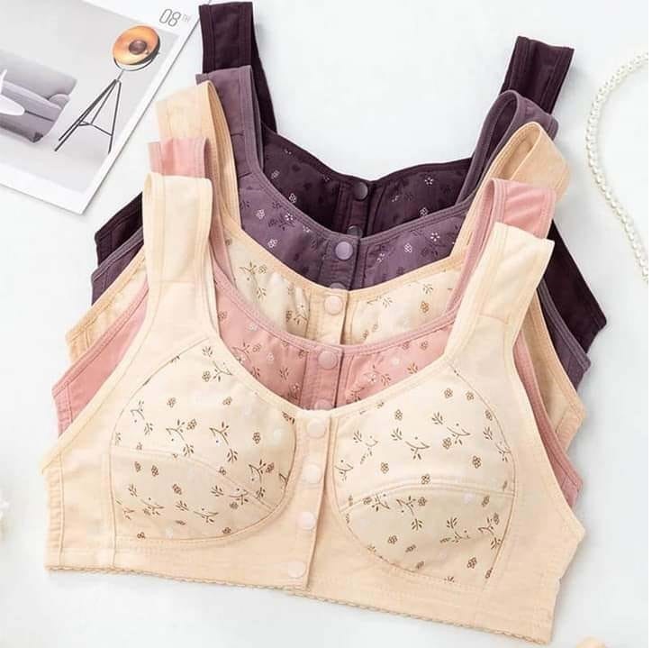 Front Button Premium Padded Breastfeeding Bra