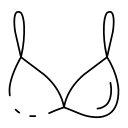 Regular / Cotton & Net Bra